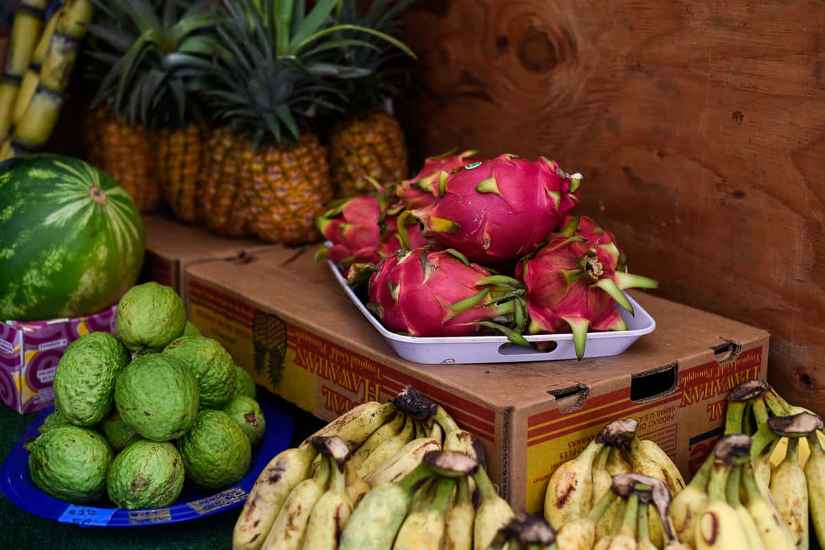 Oahu Hawaii Fruit